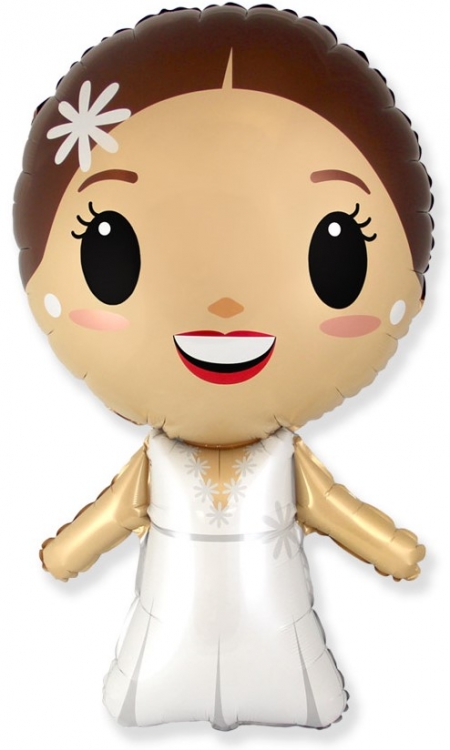 Шар Фигура Невеста (в упаковке)