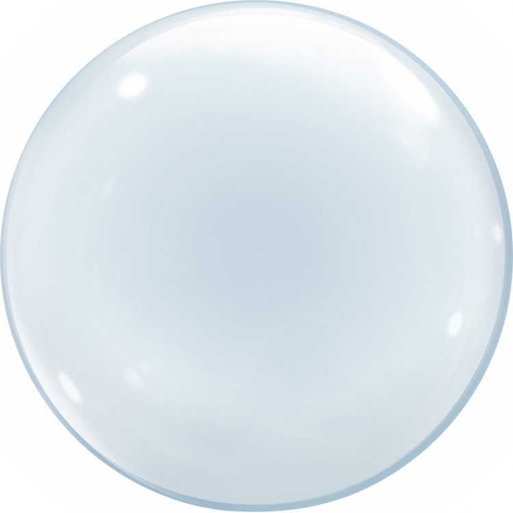 Шар Сфера К BUBBLE, Прозрачный / Clear